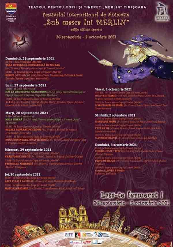 festival sub masca lui merlin
